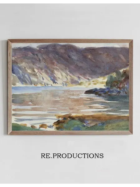 Re.productions Постер Loch Moidart - John Singer Sargent