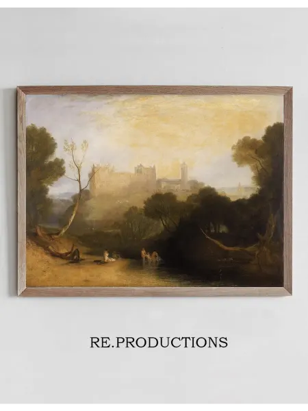 Re.productions Постер Linlithgow Palace - Joseph Mallord William Turner