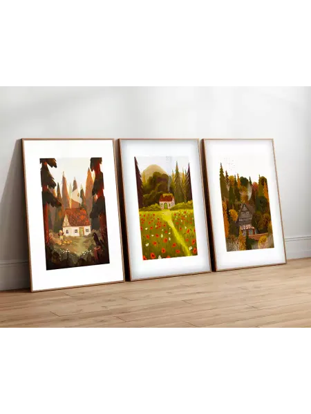 POSTERS.RU летние осенние весенние постеры