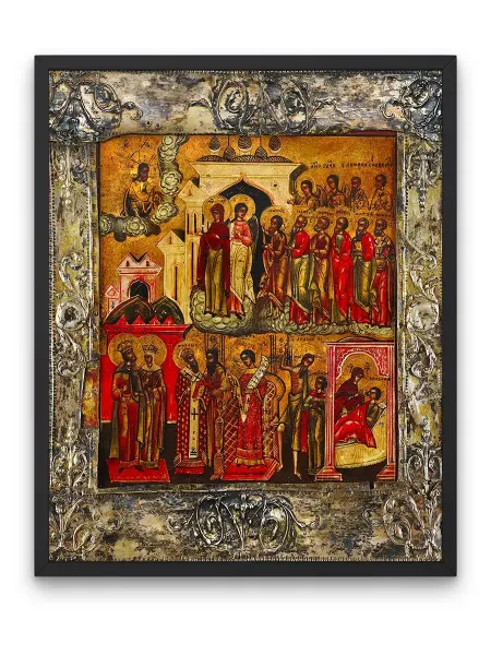 О! Мой Постер Плакат, Икона Божией Матери Покров
