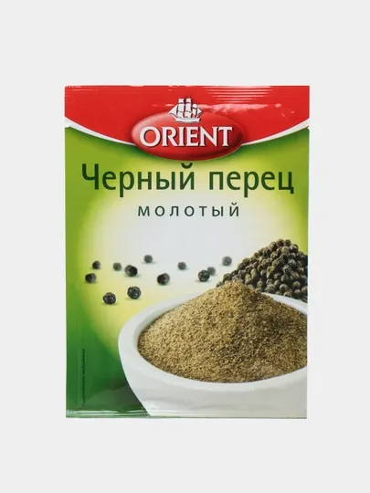 Черный перец молотый Orient, 10 г