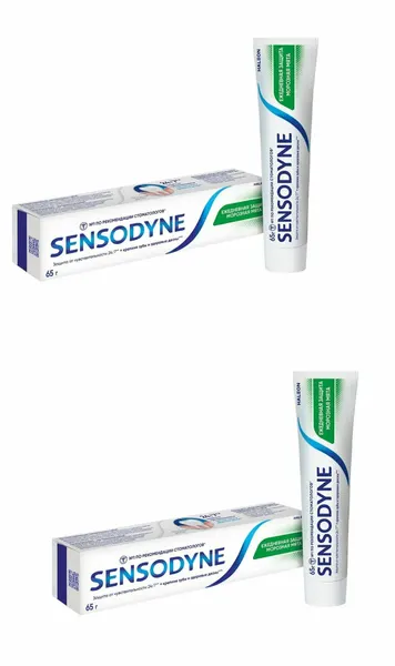Зубная паста Sensodyne Ежедневная Защита Морозная мята, 65г 2шт