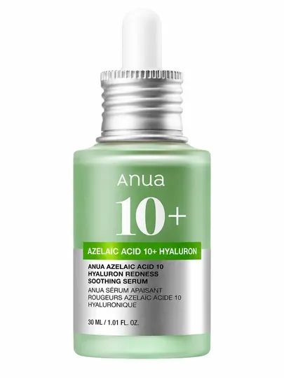 Anua 10+ Azelaic Acid Hyaluron Redness Soothing Serum 30 мл, сыворотка
