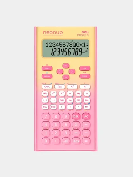 Калькулятор инженерский, 10+2 разрядность, 300 функций ED300SR-N Deli 300SR-N-ED-pk