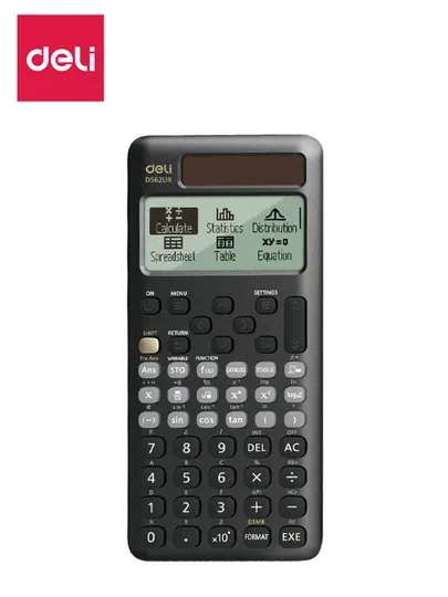 Калькулятор инж. 10+2разр. 562ф (чр) ED562UR Deli, 562-UR-ED
