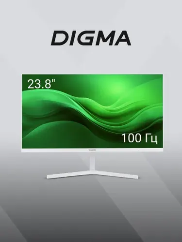Digma 23.8" Монитор Progress 24P502F (DM24SB06), IPS, 1920x1080 Full HD, 100 Гц, белый