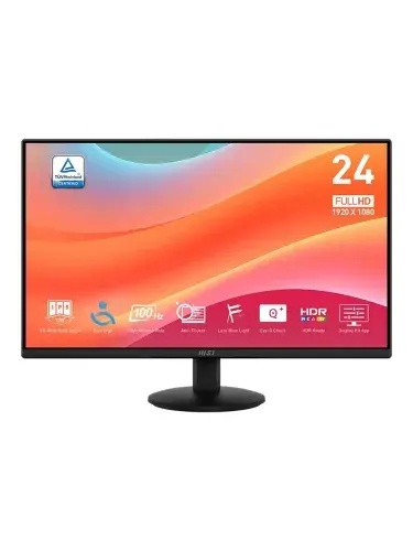 MSI 23.8" Монитор Pro MP242L 9S6-3PD5CT-016 (9S6-3PD5CT-016), IPS, 1920x1080, 100 Гц, черный