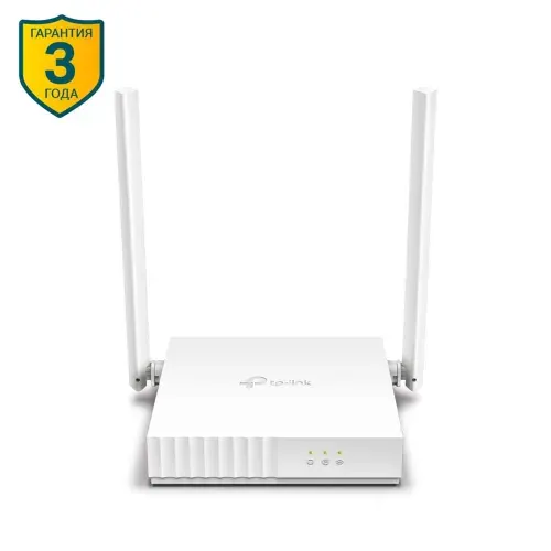 Wi-Fi Роутер TP-Link TL-WR820N, 2.4ГГц N300, 3xRJ45 100Мбит/с, режим роутер/ретранслятор