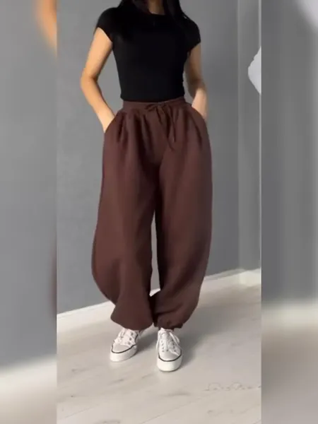 Брюки Широкие спортивные штаны