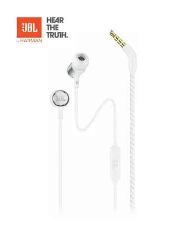 Наушники проводные JBL LIVE 100, mini jack 3.5 мм, белый