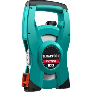 Kraftool Геодезическая стальная мерная лента 100 м 34185-100