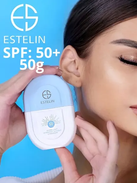 Солнцезащитный крем, крем, водостойкий, ESTELIN SPF 100, 80, 70, 50 PA+++ 100 мл, 50 мл