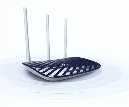 Wi-Fi Роутер TP-Link Archer C20, AC750, 5xRJ45 100Мбит/с, многорежимный, двухдиапазонный. Товар уцененный