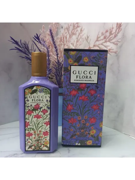 Духи в подарок Flora Gorgeous Magnolia Gucci для женщин 100 ml