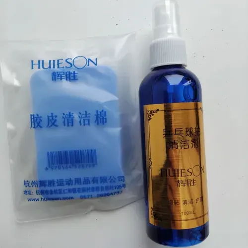 Спрей и губка для накладок ракетки(настольный теннис) Huieson 100 ml
