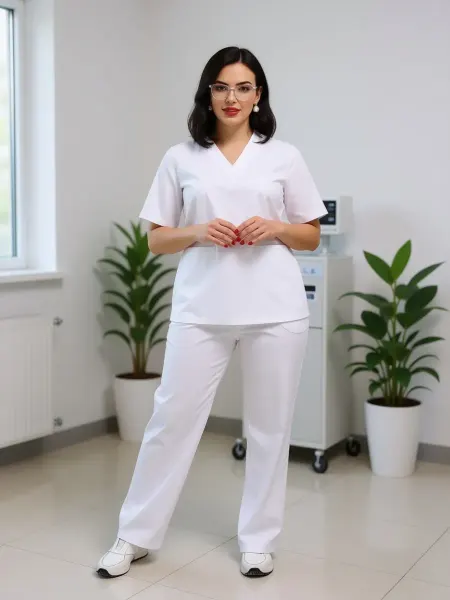 Medly Медицинский костюм с брюками стрейч