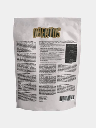 Гренки пшенично-ржаные Obertos со вкусом чесночного соуса 100 г
