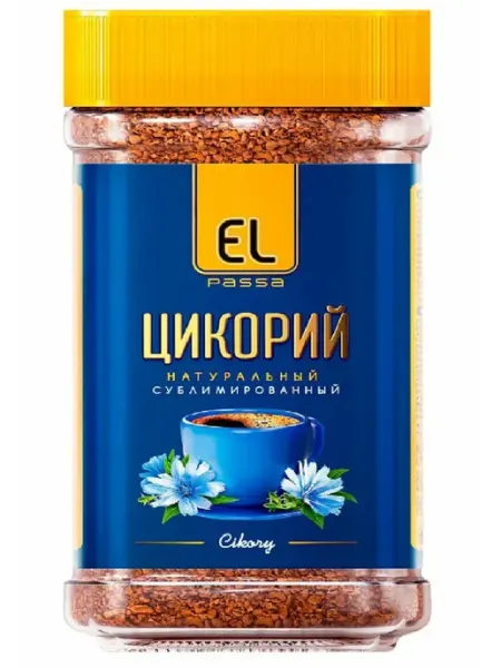 EL PASSA Цикорий сублимированный, натуральный, 100 грамм