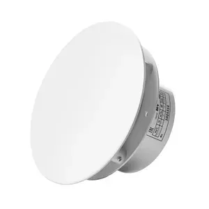 Вытяжной тонкий вентилятор SlimVent МV 100, пластик круг белый матовый