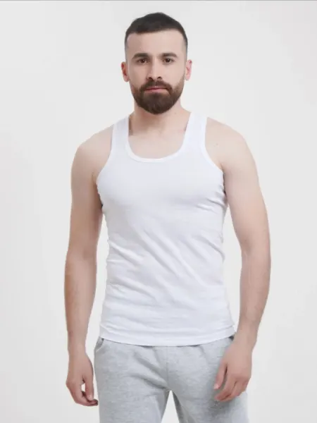 Мужская майка ALPHA Wear 100% хлопок, премиум качество, мягкая