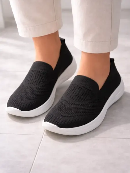 Слипоны женские 36-41 / Текстильные, дышащие, маломерка