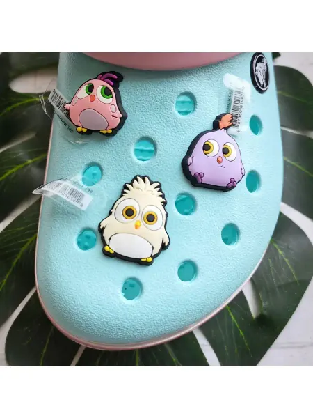 Fun_Jibz Аксессуары Джибитсы на Crocs птички