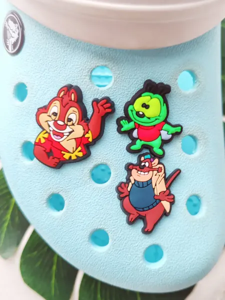 Fun_Jibz Джибитсы Чип и Дэйл Рокфор Вжик на Crocs для детей