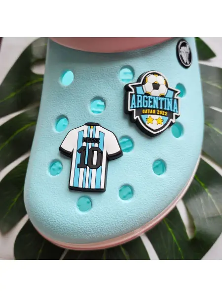 Fun_Jibz Джибитсы Футбол, джибитс Месси на Crocs