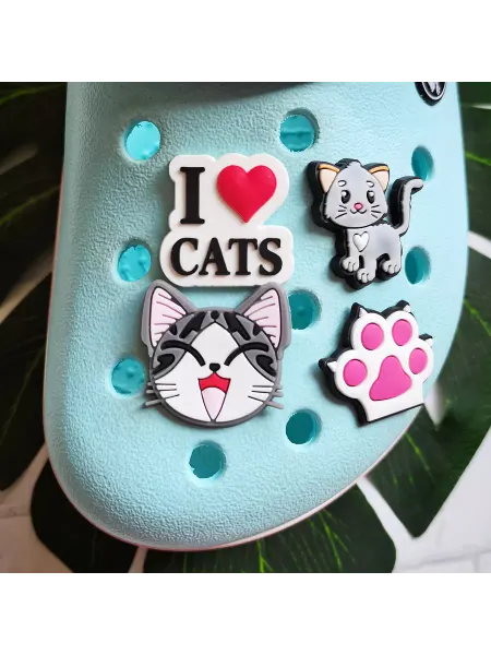 Fun_Jibz Джибитсы на crocs котики кошки лапки