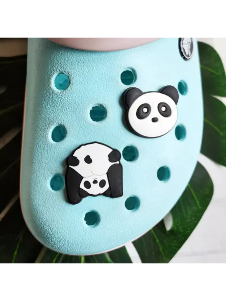 Fun_Jibz Джибитсы панды медведи для Crocs