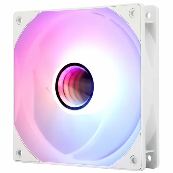 Белый вентилятор р для корпуса компьютера Thermalright TL-C12W-SV3 120 мм с ARGB и эффектом бесконечности