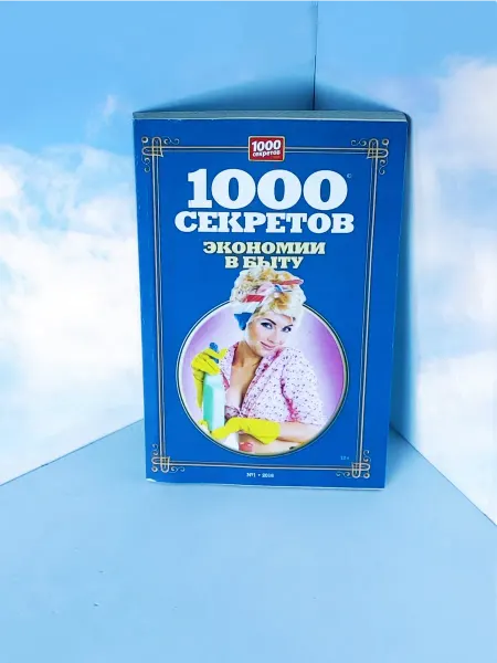 Вкусный мир Книга " 1000 секретов экономии в быту "