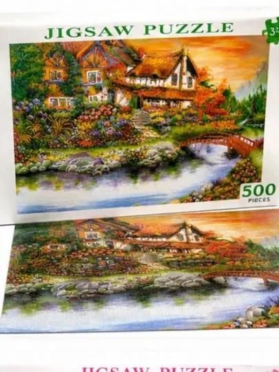 Детский пазл Jigsaw Puzzle, 200, 500 va 1000 деталей, Животные