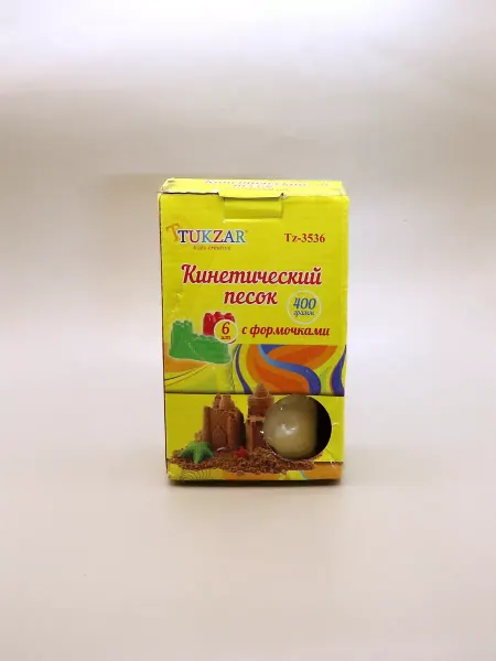 1000 Каталог Кинетический песок, цвет песочный. 400г