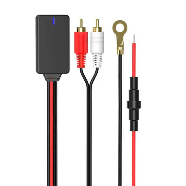 Автомобильный беспроводной аудио кабель MyPads Bluetooth 2RCA для магнитолы