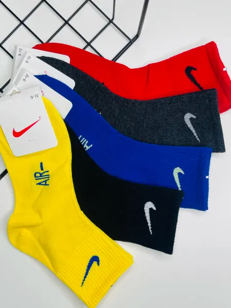 Nike/носки Носки детские брендовые хлопок набор 5 пар