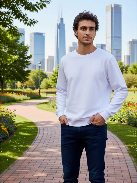 B&C Collection Свитшот базовый BNC Organic без начеса