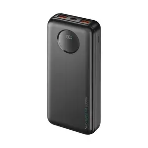 Внешний аккумулятор NRG Turbo V4 10000 мА-ч, дисплей,powerbank черный, Deppa, 33681
