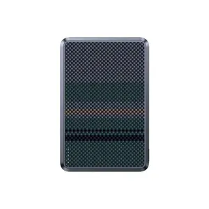 Ультратонкий внешний аккумулятор Benks MP16 ArmorGo, 10000MAH MAGSAFE Aurora - принт Арктическое ночное небо