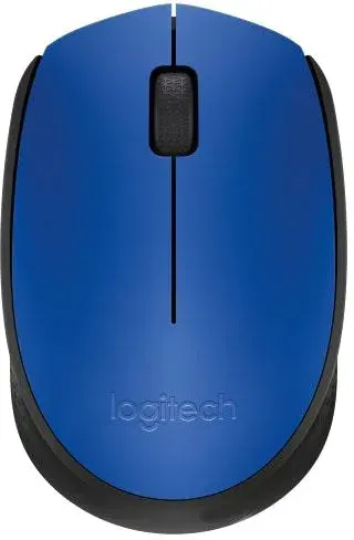 Мышь беспроводная LOGITECH M171 синий (USB, 1000dpi, 3but) (910-004640)