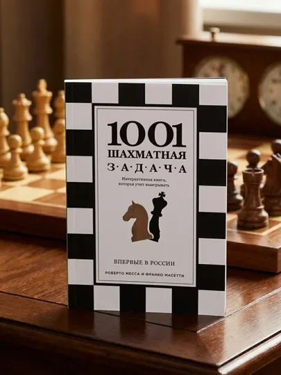 1001 шахматная задача. Книга, которая учит выигрывать. Р.Месса, Ф. Масетти