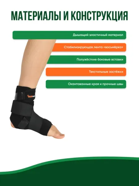 Inanmedical Бандаж на голеностопный сустав A - 1001