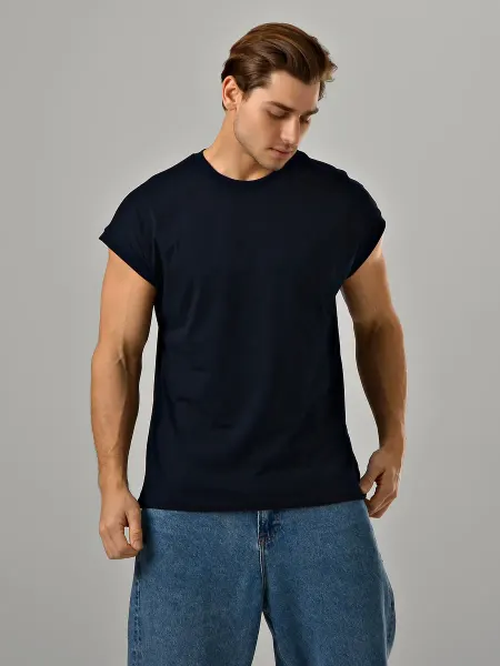 Topwe Футболка безрукавка однотонная