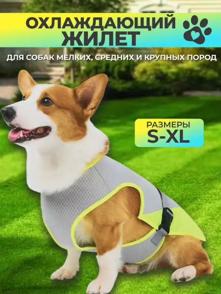 Охлаждающий жилет для собак и кошек