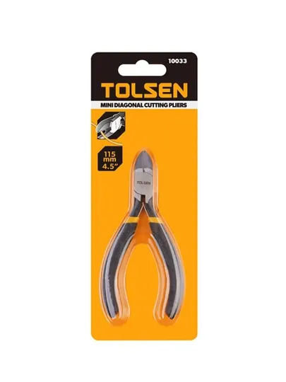 Кусачки TOLSEN боковые Мини 115 мм 10033