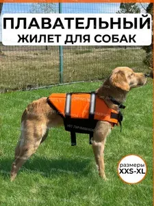 Спасательный жилет для собак для плавания