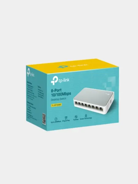 Настольный коммутатор TP-Link TL-SF 1008D, с 8 портами