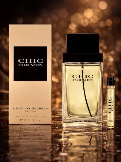 Парфюмированная вода для мужчин, CAROLINA HERERA CHIC FOR MEN 10ML, 60ML, 100ML