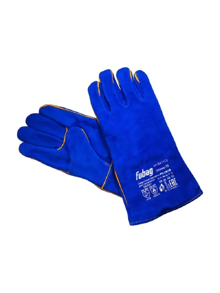 FUBAG Сварочные краги на подкладке синие FWGN 10B