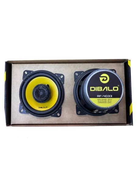 Автомобильные колонки DIBALO RF-4033 (2 шт) 100WАвтомобили Damas Spark Nexia1 Nexia2 Matiz